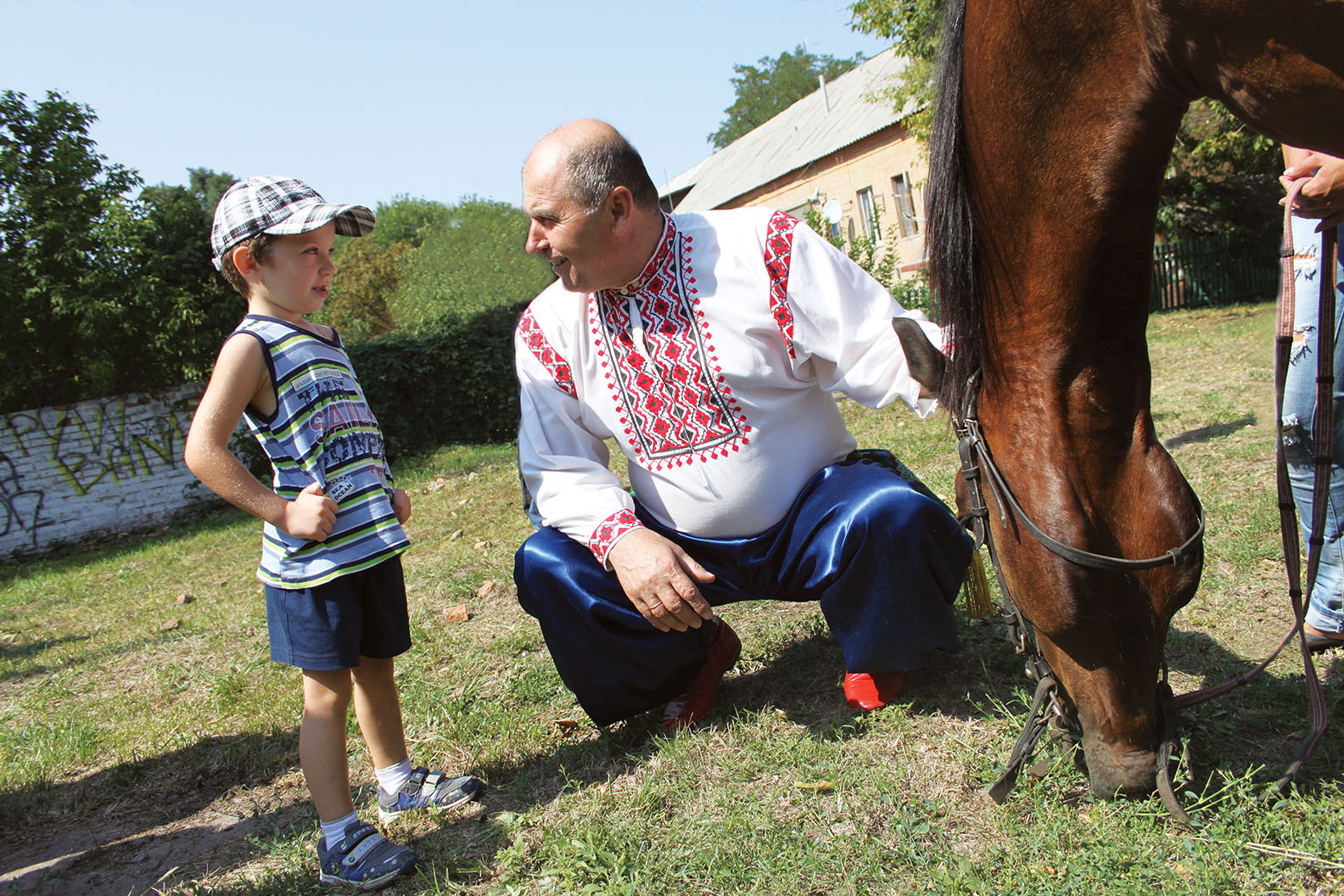 День Незалежності з онуком Богданом