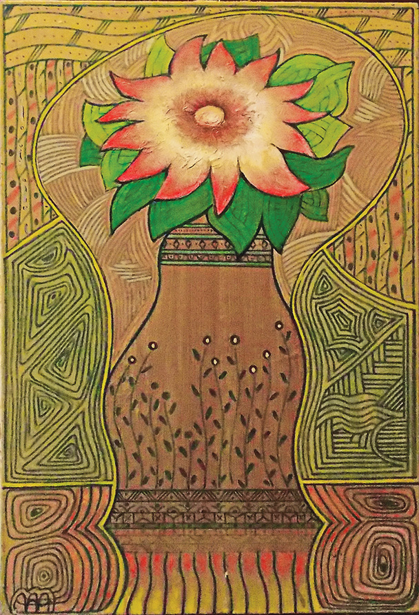 «Квітка світла». П.о., 55х40, 2001 р.